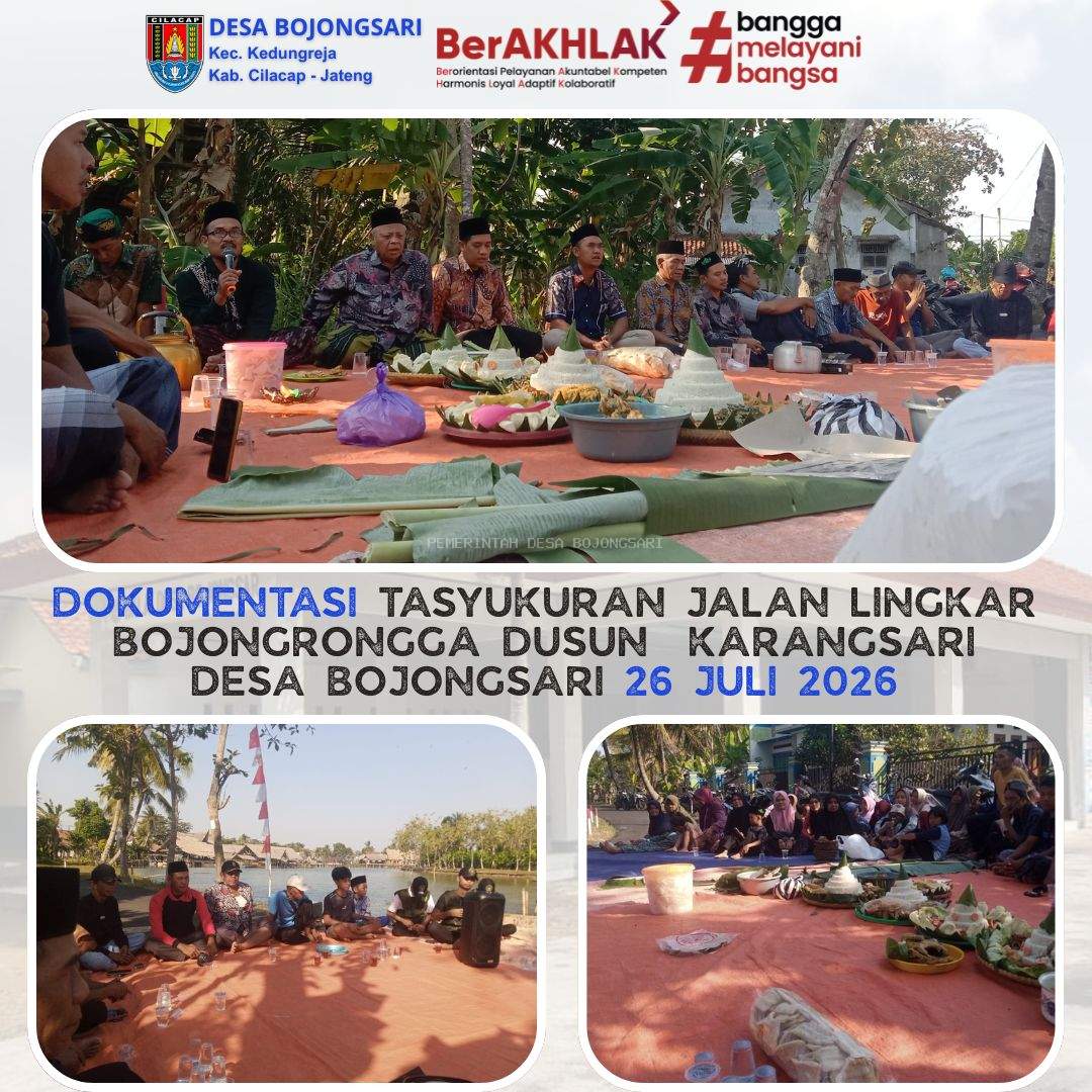 TASYUKURAN JALAN LINGKAR BOJONGRONGGA