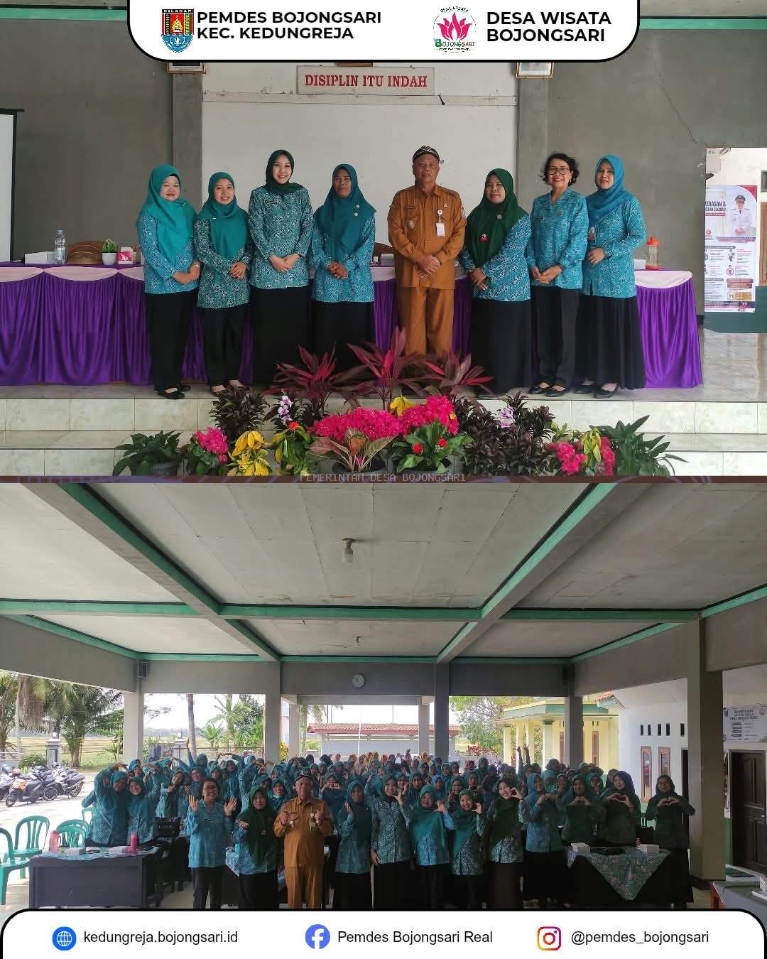 Rakor TP PKK Tingkat Kecamatan Kedungreja Tahun 2026
